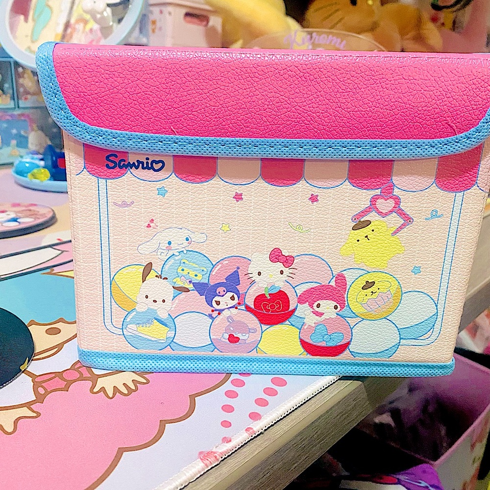 Sanrio characters storage bin